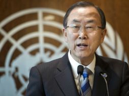 Ban Ki-moon toma ''muy en serio'' las acusaciones sobre el uso de estas armas. AFP /