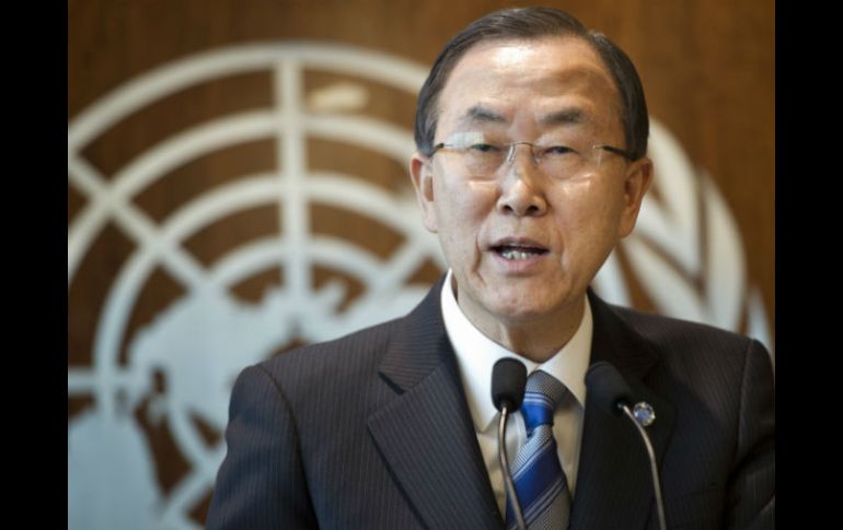 Ban Ki-moon toma ''muy en serio'' las acusaciones sobre el uso de estas armas. AFP /