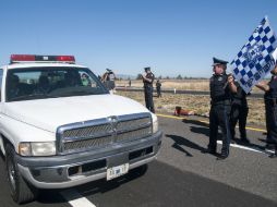 La Policía federal participa en los operativos viales de las vacaciones de Semana Santa. NTX /