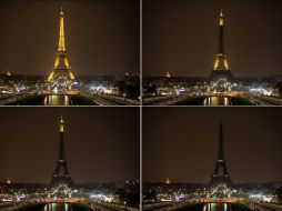 París, la ''Ciudad luz'' también observó la ''Hora del planeta''. AFP /