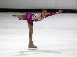 Marisol García se llevó una medalla de oro en la competencia del fin de semana.  /