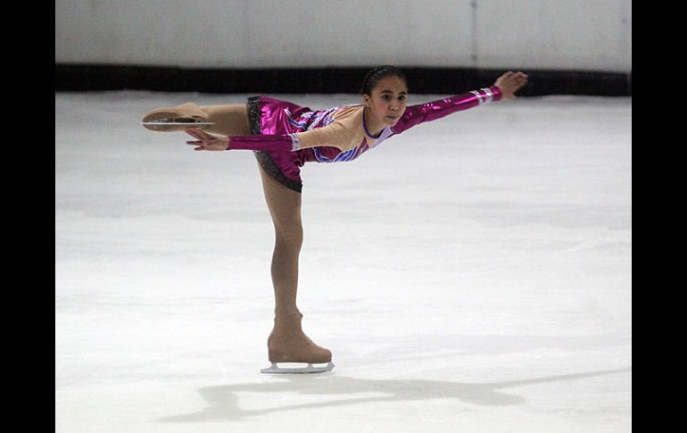 Marisol García se llevó una medalla de oro en la competencia del fin de semana.  /