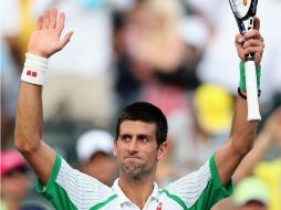 Djokovic, primer cabeza de serie, empleó una hora y nueve minutos para vencer al indio Somdev Devvarman. AFP /