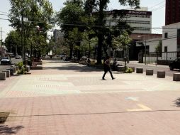 Hasta hoy se dio respuesta a la iniciativa para transformar la Avenida Chapultepec es un espacio peatonal. ARCHIVO /