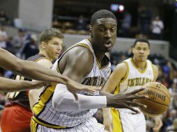 Hibbert aportó un doble-doble de 17 puntos, 13 rebotes y puso tres tapones. AP /