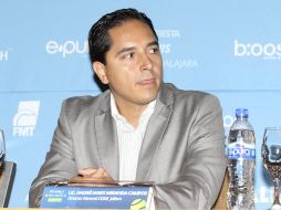 Andre Marx Miranda empieza a buscar más recursos al deporte de Jalisco. MEXSPORT /