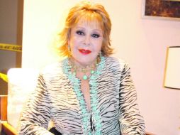 Silvia Pinal dijo que realizó el Harlem Shake en honor al Día Mundial del Teatro. ARCHIVO /