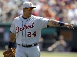 Miguel Cabrera, triple corona, será uno de los jugadores a seguir este año. AP /