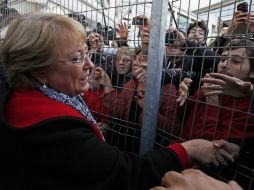 Michelle Bachelet regresa a su país luego de permanecer dos años y medio en Nueva York. ARCHIVO /