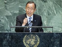 Ban Ki-moon fue quien propuso la creación de la brigada de intervención desde el 5 de marzo pasado. ARCHIVO /