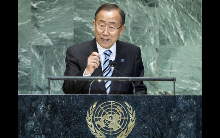 Ban Ki-moon fue quien propuso la creación de la brigada de intervención desde el 5 de marzo pasado. ARCHIVO /