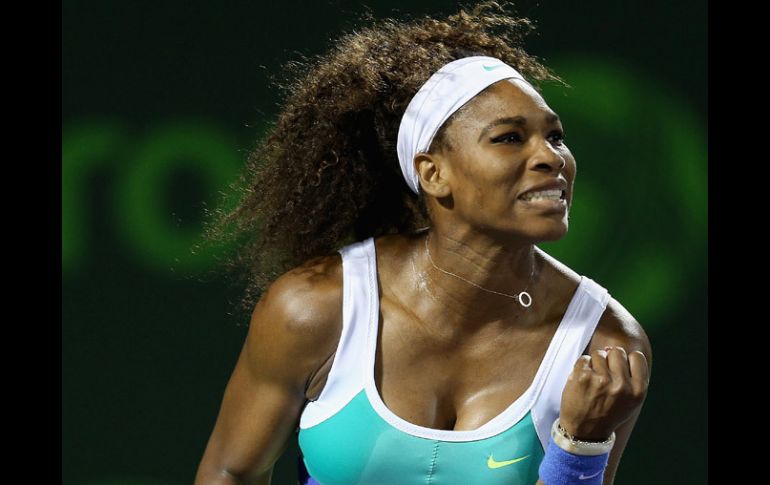 Serena Williams busca un título más en Miami. AFP /