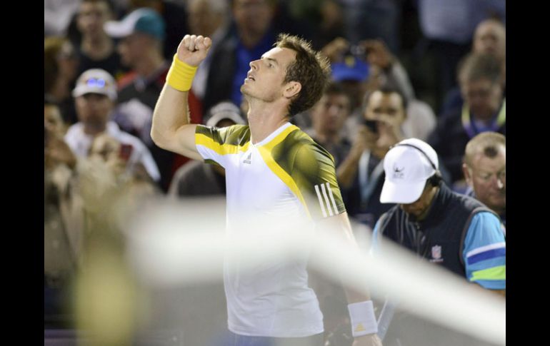 Andy Murray tuvo problemas para superar en las semifinales a Gasquet. EFE /