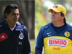 Chivas y América tienen las personalidades de sus respectivos técnicos. MEXSPORT /