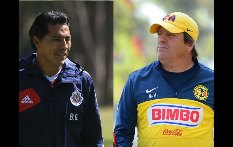 Chivas y América tienen las personalidades de sus respectivos técnicos. MEXSPORT /