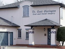 Clinica dental del Dr. Scott Harrington en Tulsa, Oklahoma. Harrington fue obligado a entregar su licencia. AP /