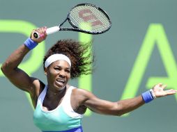 Serena Williams parece inalcanzable para la tenista siberiana. EFE /