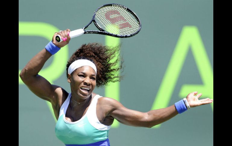 Serena Williams parece inalcanzable para la tenista siberiana. EFE /