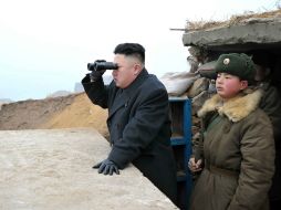 Kim Jong-un ha ordenado tener preparados sus misiles para atacar en ''cualquier momento''. AP /