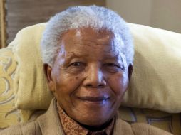 El ex  presidente sudafricano Nelson Mandela. ARCHIVO /