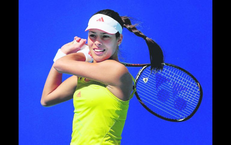 La serbia Ana Ivanovic jugará en sustitución de Victoria Azarenka, quien no se recuperó de una lesión en el tobillo derecho. ESPECIAL /