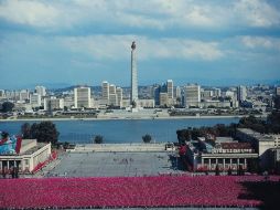 La ciudad de Piongyang es la capital de Corea del Norte. ARCHIVO /