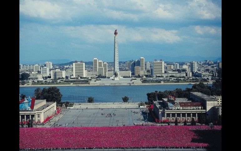 La ciudad de Piongyang es la capital de Corea del Norte. ARCHIVO /