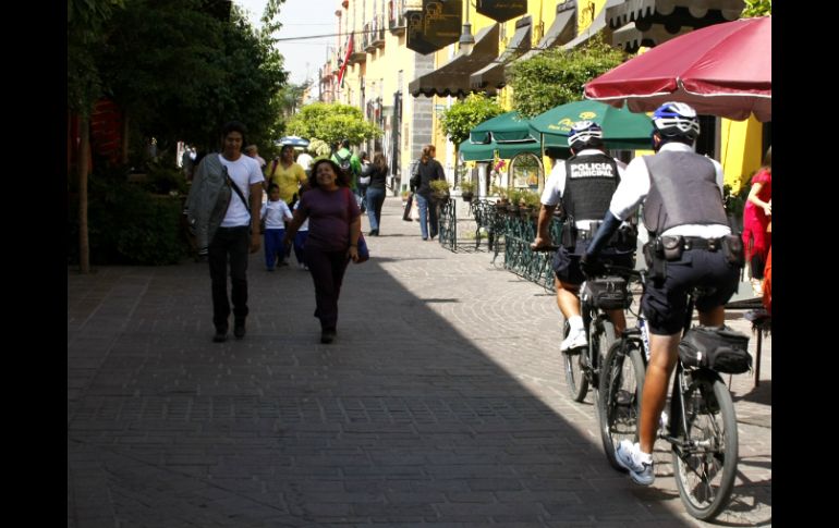 La Comisaria de la Policía Preventiva de Tlaquepaque busca brindar seguridad integral en el primer cuadro. ESPECIAL /