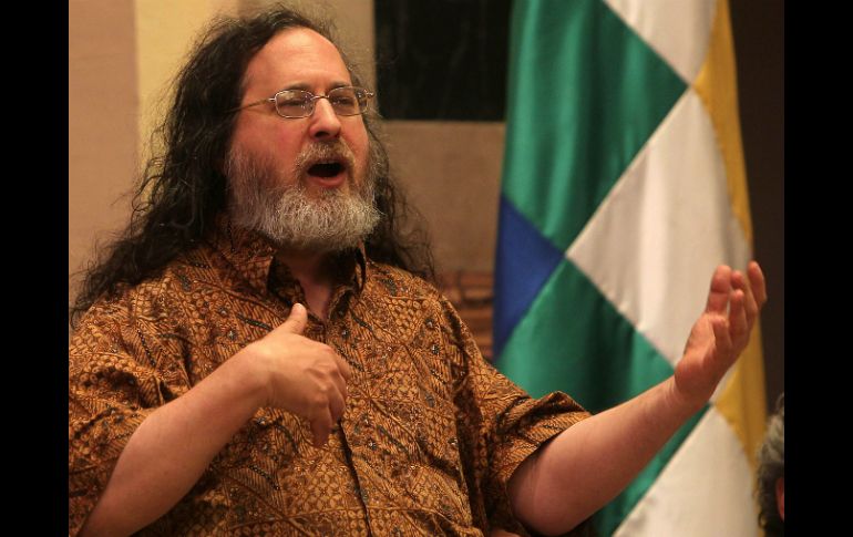 Según Stallman, ''sólo medidas crueles y draconianas podrían hacer que la gente deje de compartir''. EFE /