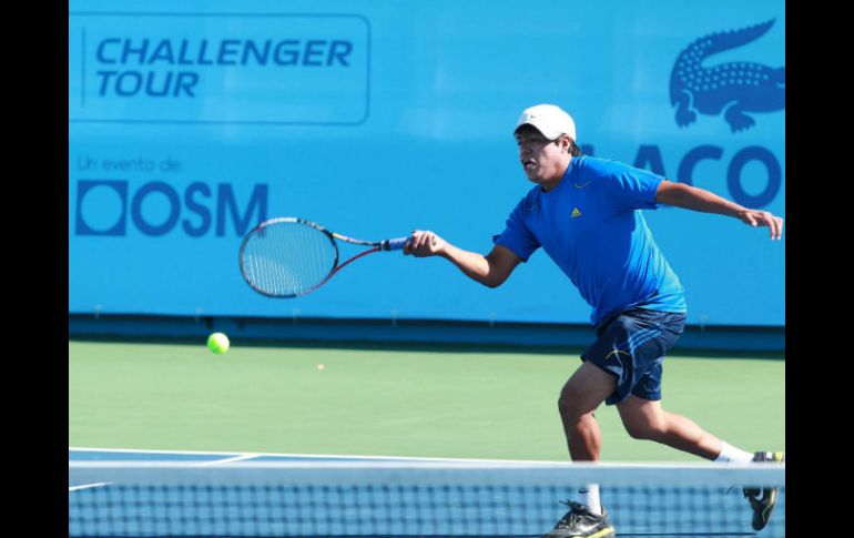 En los resultados de la jornada, Rodrigo Rángel (foto) se impuso a Ignacio Plasencia por 6-1 y 4-6.  /