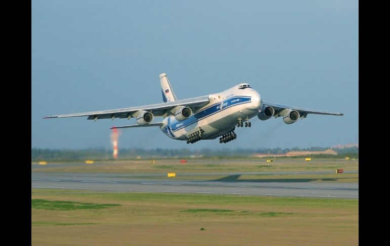 En 1984 muere Oleg Antonov, diseñador ruso de aviones. Foto: Antonov AN-124. ARCHIVO /