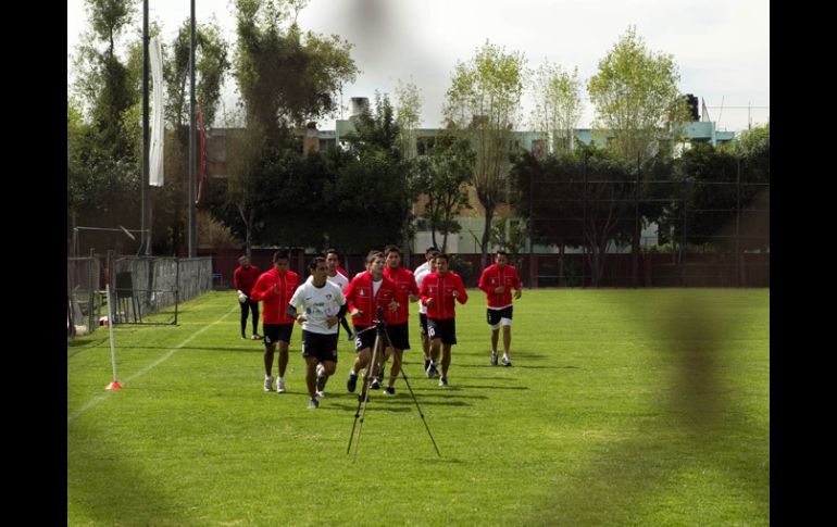 Atlas prepara el duelo del próximo sábado ante Monarcas en el Jalisco.  /