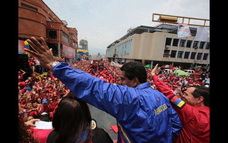 Amnistía Internacional insta a que el nuevo gobierno de Venezuela garantice el respeto a los derechos humanos. EFE /