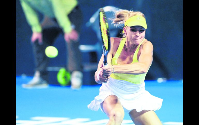 De alto contraste. La rusa Maria Kirilenko brilló en el primero y tercer set ante la serbia Jovana Jaksic. EFE /