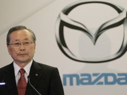 Takashi Yamanouchi, presidente y director ejecutivo de la firma Mazda. EFE /