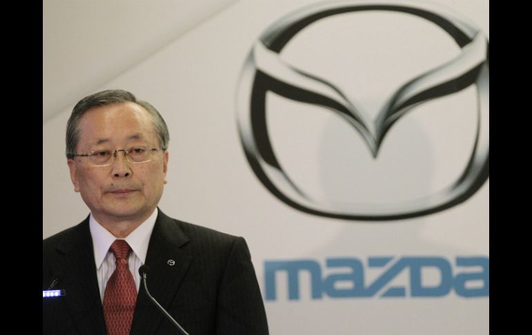 Takashi Yamanouchi, presidente y director ejecutivo de la firma Mazda. EFE /