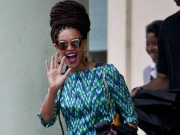 Beyoncé durante su viaje a Cuba para celebrar el aniversario de su matrimonio. AP /