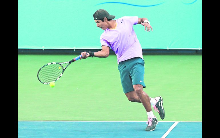 Campeón. Eduardo Peralta logró su pase directo al cuadro principal del Jalisco Open, que se disputará en el Centro de Tenis Telcel.  /