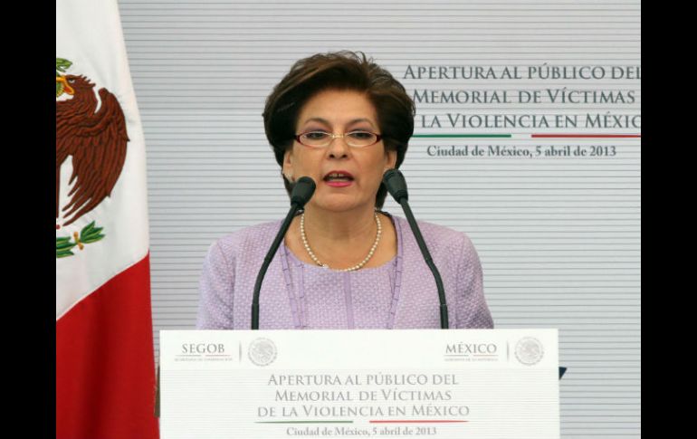 Isabel Miranda anunció que efectuará una ceremonia para informar a la ciudadanía el significado del Memorial de las Víctimas. ARCHIVO /