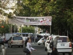 Además del ruido y la basura, los cierres viales afectan a los vecinos de Chapultepec. EL INFORMADOR /