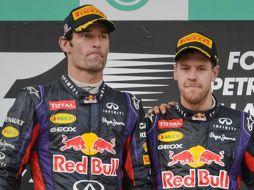 Webber y Vettel protagonizaron el último escándalo en la Fórmula 1. EFE /