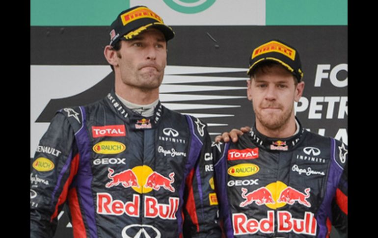 Webber y Vettel protagonizaron el último escándalo en la Fórmula 1. EFE /