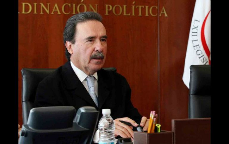 El presidente de la Junta de Coordinación Política (Jucopo) del Senado, Emilio Gamboa. ARCHIVO /