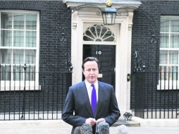 El primer ministro británico, David Cameron, afronta serios cuestionamientos tanto en el Parlamento como entre los habitantes. AP /