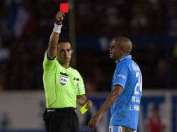 Los jugadores son expulsados en el encuentro del domingo pasado, en el que Reales gana 1-0 a Atlante. MEXSPORT /