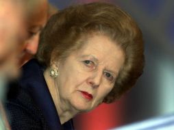 Piñera señala que Thatcher fue una mujer valiente decidida a solucionar problemas. ARCHIVO /