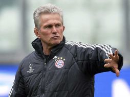 Heynckes dice que el desempeño de su equipo en el próximo partido será el mejor. EFE /