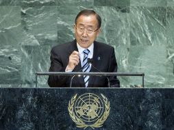 Ban Ki-Moon se ecnuentra preocupado ante el conflicto entre las dos Coreas. ARCHIVO /