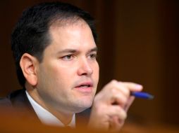 El senador republicano por Florida, Marco Rubio, uno de los integrantes del Grupo de los 8. ARCHIVO /