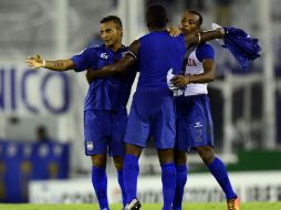 Emelec se clasifica con 10 puntos. AFP /